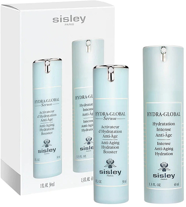 Набір - Sisley Hydra-Global Moisturizing Duo (f/cr/40ml + f/ser/30ml) — фото N1