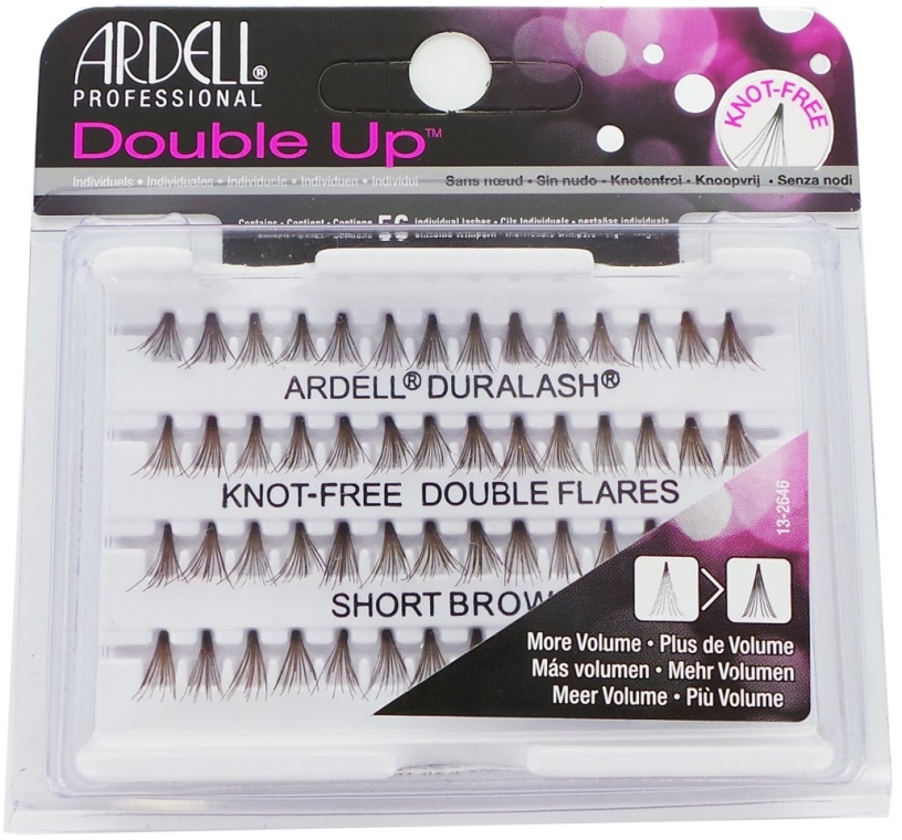 Накладные ресницы - Ardell Double UP Individuals Knot-Free Lashes — фото N1