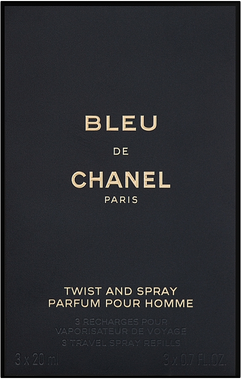 Chanel Bleu de Chanel Parfum - Набор (parfum/20mlx3) — фото N1