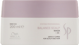Парфумерія, косметика Маска для чутливої шкіри голови - Wella SP Balance Scalp Mask