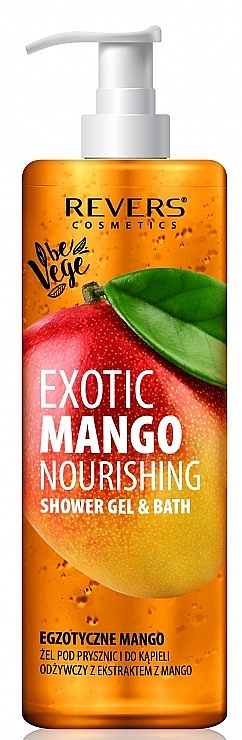 Питательный гель для душа и ванны "Манго" - Revers Exotic Mango Nourishing Shower & Bath Gel — фото N1