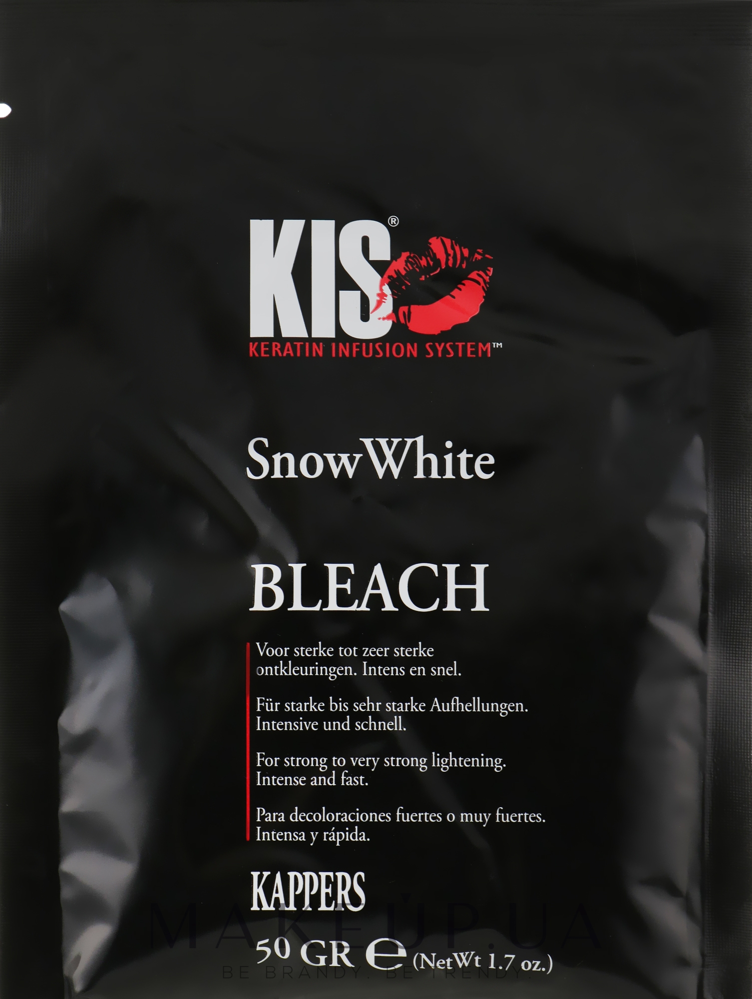 Обесцвечивающая пудра для волос - Kis Care Snow White Bleach — фото 50g