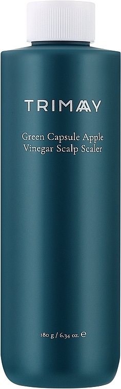 Капсульний пілінг для шкіри голови з оцтом - Trimay Green Capsule Apple Vinegar Scalp Scaler — фото N1