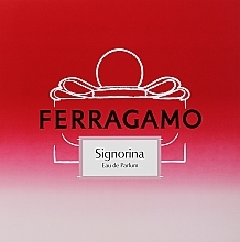 Salvatore Ferragamo Signorina - Набір (edp/100ml + edp/10ml + b/lot/50ml) — фото N2
