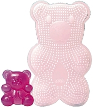 Парфумерія, косметика Набір - Beautyblender The Sweetest Blend Bear Necessities Cleansing Set ( soap/16g + cleans/mat/1pcs)