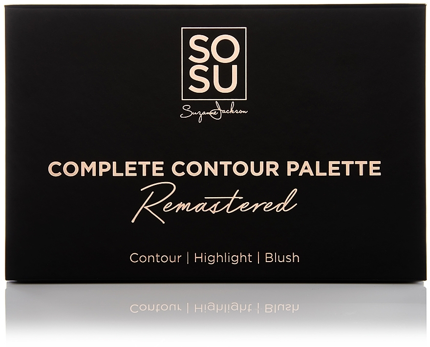 Палетка для контурування обличчя - Sosu by SJ Magnetic Refillable Complete Contour Palette — фото N3