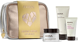 Набір - Ahava Every Day Mineral Essentials (f/cr/50ml + f/mask/100ml + h/cr/40ml) — фото N1