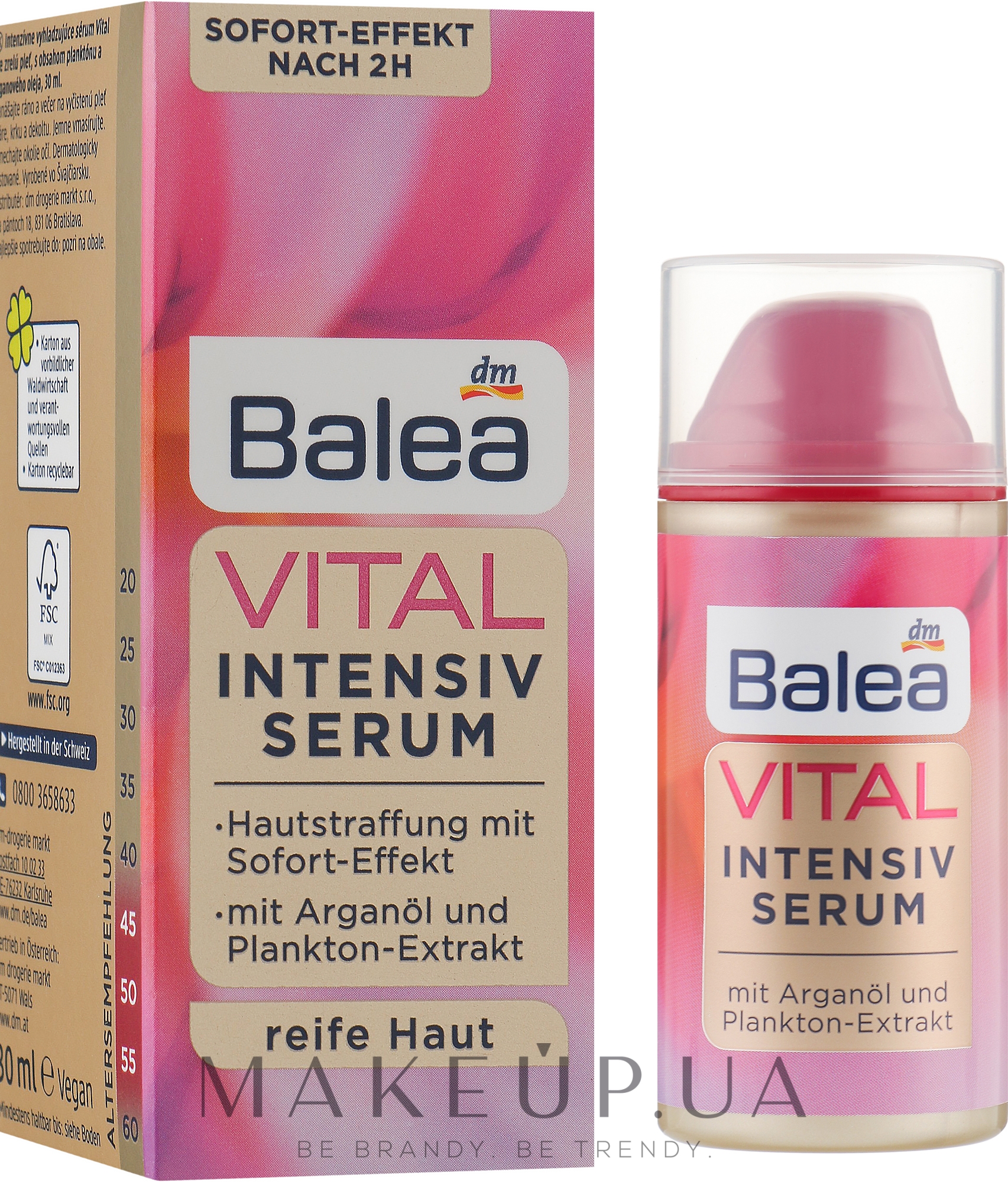 Питательная сыворотка для лица - Balea Vital Intensiv Serum — фото 30ml
