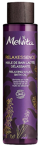 Олія для ванни - Melvita Relaxessence Relaxing Milky Bath Oil — фото N1