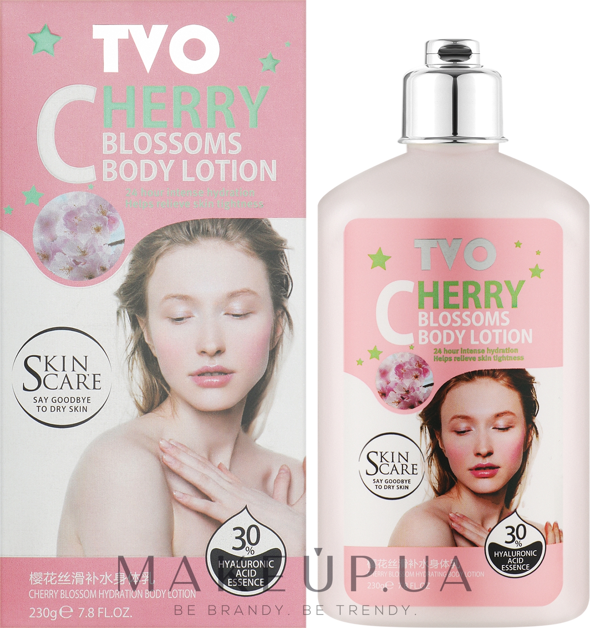 Лосьон для тела «Цветы вишни» - TVO Cherry Blossoms Body Lotion — фото 230g