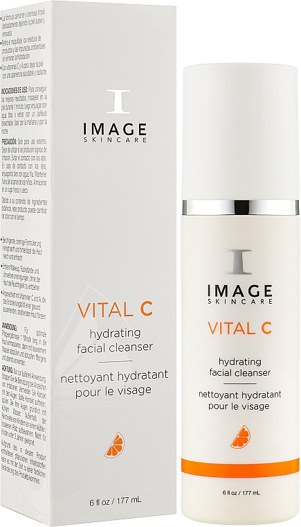 Очищувальне молочко з вітаміном С - Image Skincare Vital C Hydrating Facial Cleanser — фото N2