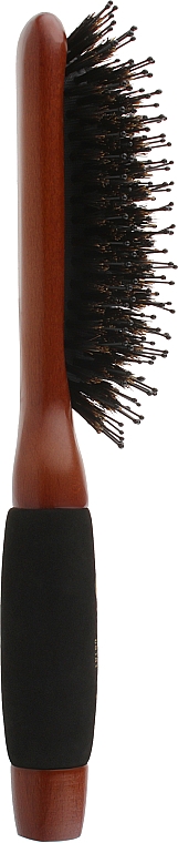 Щетка для волос массажная "Дикобраз", черная щетина - Hairway  — фото N2
