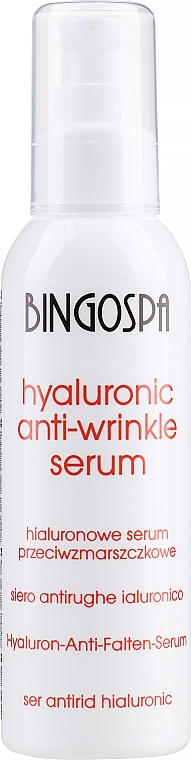 Гиалуроновая сыворотка против морщин - BingoSpa Anti-Wrinkle Serum — фото N1