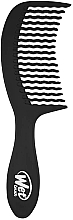 Духи, Парфюмерия, косметика Расческа для волос - Wet Brush Pro Detangling Comb Black WaveTooth