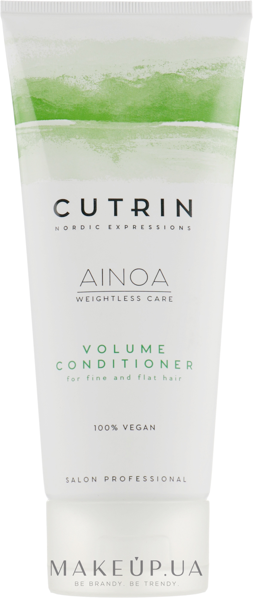 Кондиціонер для надання об'єму нормальному й тонкому волоссю - Cutrin Ainoa Volume Conditioner — фото 200ml