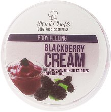 Парфумерія, косметика Скраб для тіла "Ожиновий крем" - Hristina Stani Chef's Body Food Blackberry Cream Body Peeling