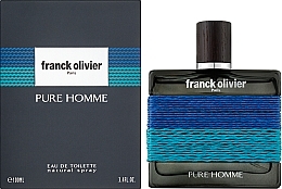 Franck Olivier Pure Homme - Туалетная вода — фото N2