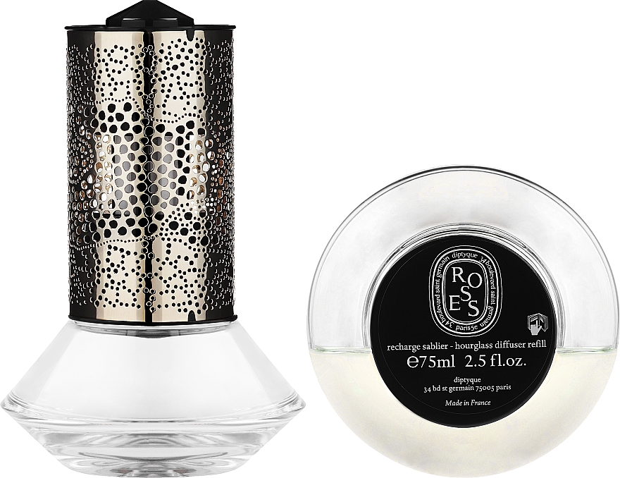 Запасний блок для аромадифузора у вигляді пісочного годинника - Diptyque Hourglass Diffuser Roses Refill — фото N4