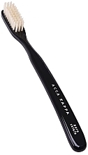 Духи, Парфюмерия, косметика Зубная щетка жесткая, черная - Acca Kappa Vintage Tooth Brush Nylon Hard Bristles Black Color