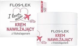 Парфумерія, косметика Крем для обличчя зволожувальний з фітоколагеном - Floslek I Love Mini Moisturising Cream With Phytocollagen