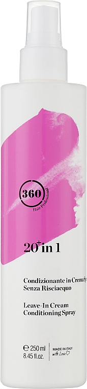 Несмываемый крем-спрей для кондиционирования волос 20 в 1 - 360 Leave In Cream Conditioning Spray — фото N1