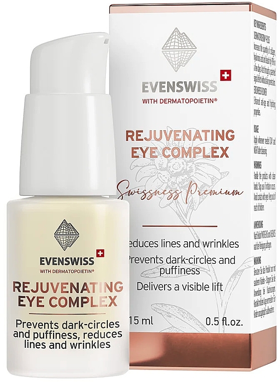 Омолоджувальний комплекс для області навколо очей - Evenswiss Rejuvenating Eye Complex — фото N2