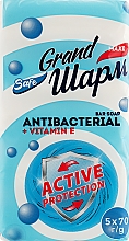 Мило туалетне "Антибактеріальне + вітамін Е" - Grand Шарм Antibacterial + Vitamin E — фото N1