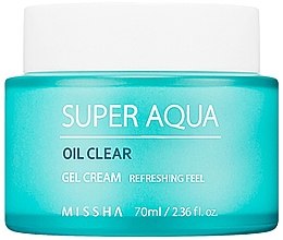 Духи, Парфюмерия, косметика Увлажняющий гель-крем для лица - Missha Super Aqua Oil Clear Gel Cream Refreshing Feel