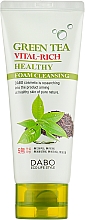 Пенка для умывания лица с экстрактом зеленого чая - Dabo Green Tea Vital-Rich Healthy Foam Cleansing — фото N1