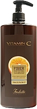 Парфумерія, косметика Зміцнювальний кондиціонер для ослабленого та пошкодженого волосся - Frulatte Vitamin C Fiber Fortyfing Conditioner