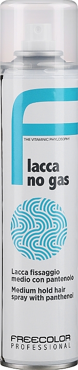 Лак без газа - Oyster Cosmetics Freecolor Professional No Gas Medium Hold Hair Spray — фото N1