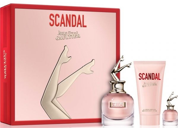 Jean Paul Gaultier Scandal - Набір (edp/50ml + b/lot/75ml + edp/6ml)