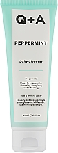 Очищающее средство для лица с мятой - Q+A Peppermint Daily Cleanser — фото N1