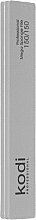 Духи, Парфюмерия, косметика Баф для ногтей "Прямоугольный" 150/150, серый - Kodi Professional