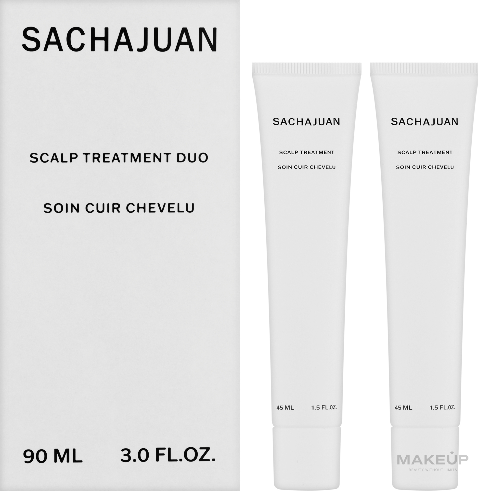 Засіб для шкіри голови від лупи - Sachajuan Scalp Treatment Duo — фото 90ml