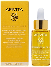 Парфумерія, косметика Денна олія для догляду за шкірою - Apivita Beessential Oils Strengthening & Hydrating Skin Supplement Day Oil