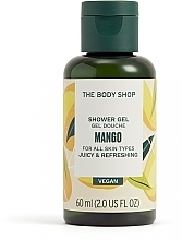 Гель для душа "Манго" - The Body Shop Mango Vegan Shower Gel (мини) — фото N2