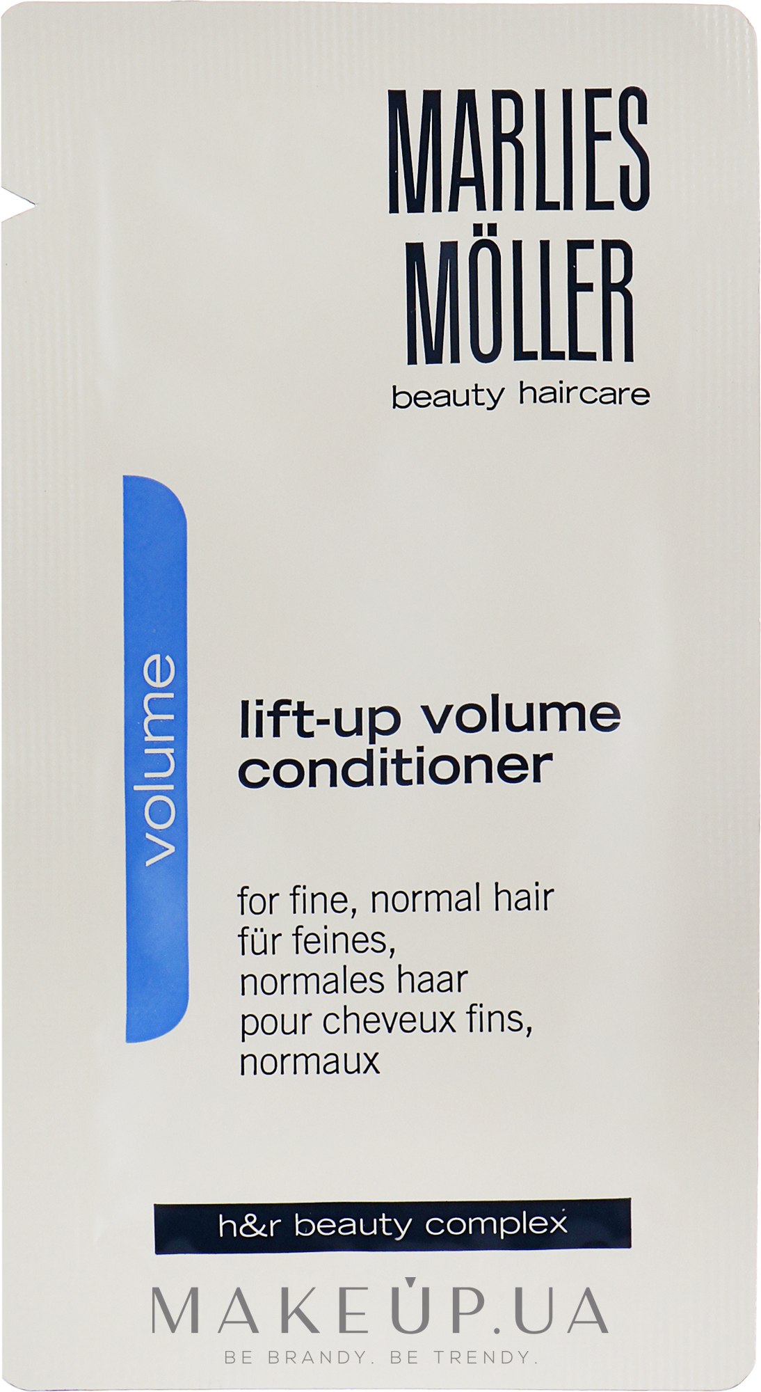 Кондиціонер для надання об'єму волоссю - Marlies Moller Volume Lift Up Conditioner (пробник) — фото 7ml