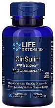 Парфумерія, косметика Харчові добавки "Контроль цукру в крові" - Life Extension CinSulin With InSea2 & Crominex 3+