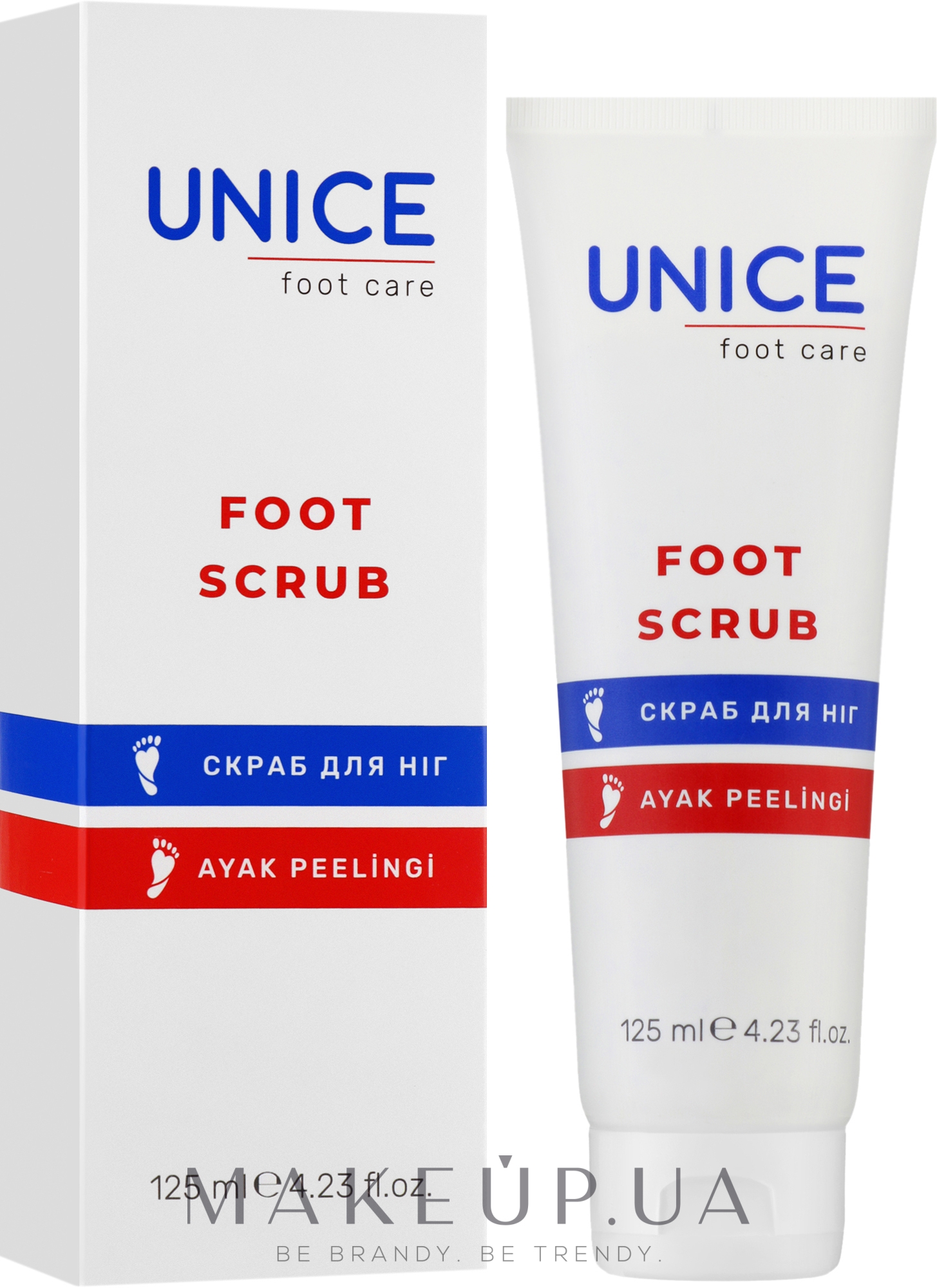 Скраб для ног - Unice Foot Scrub — фото 125ml