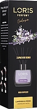 Аромадиффузор "Лаванда и мускус" - Loris Parfum Reed Diffuser Lavender & Musk — фото N1