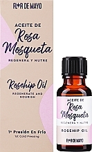 Натуральное масло шиповника - Flor De Mayo Natural Oil Rosa Mosqueta — фото N2