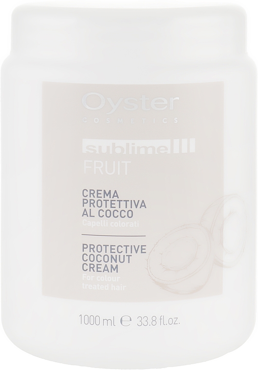 Маска для окрашенных волос с экстрактом кокоса - Oyster Cosmetics Sublime Fruit Coconut Extract Mask