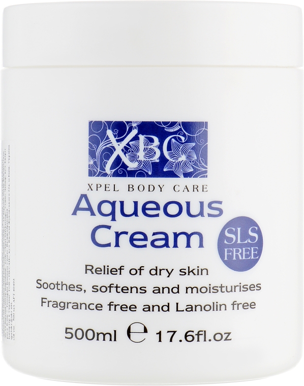 Тонизирующий крем для интенсивного увлажнения и очищения тела - Xpel Marketing Ltd SLS Free Aqueous Cream — фото N2