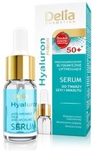 Парфумерія, косметика Сиворотка для обличчя-миттєвий ліфтинг - Delia Face Care Hyaluron Fusion Serum