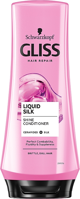Бальзам для волосся - Schwarzkopf Gliss Kur Liquid Silk Balsam