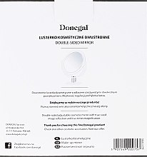 Дзеркало настільне, двостороннє, 9275, біле, 12 см - Donegal Mirror — фото N3