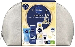 Духи, Парфюмерия, косметика Набор - NIVEA Gympack Case (b/lot/400ml + sh/gel+250 + f/gel/150ml + deo/50ml + acc.)