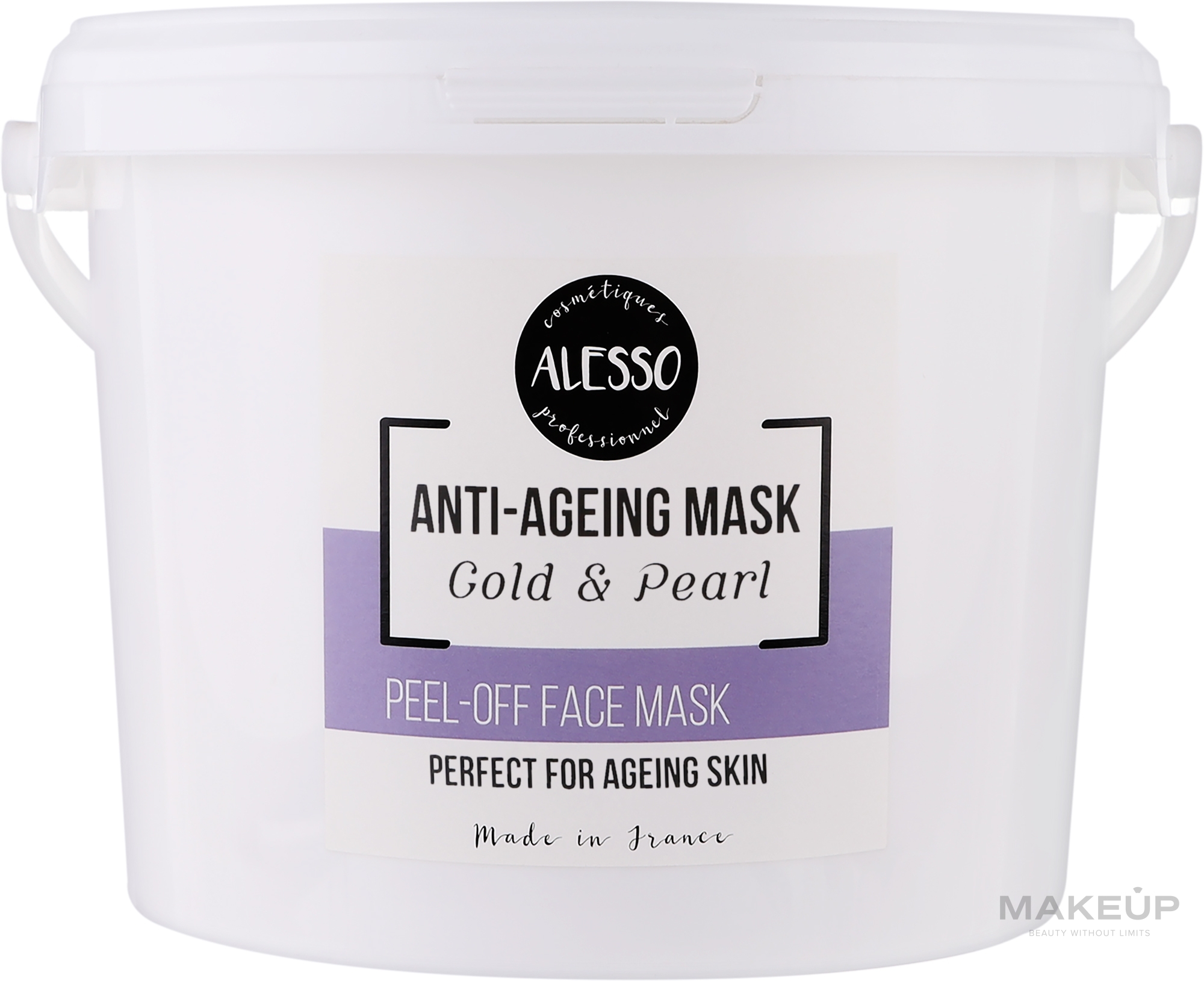 Альгінатна маска для обличчя з рисом, освітлювальна - Alesso Whitening Rice Mask — фото 1000g