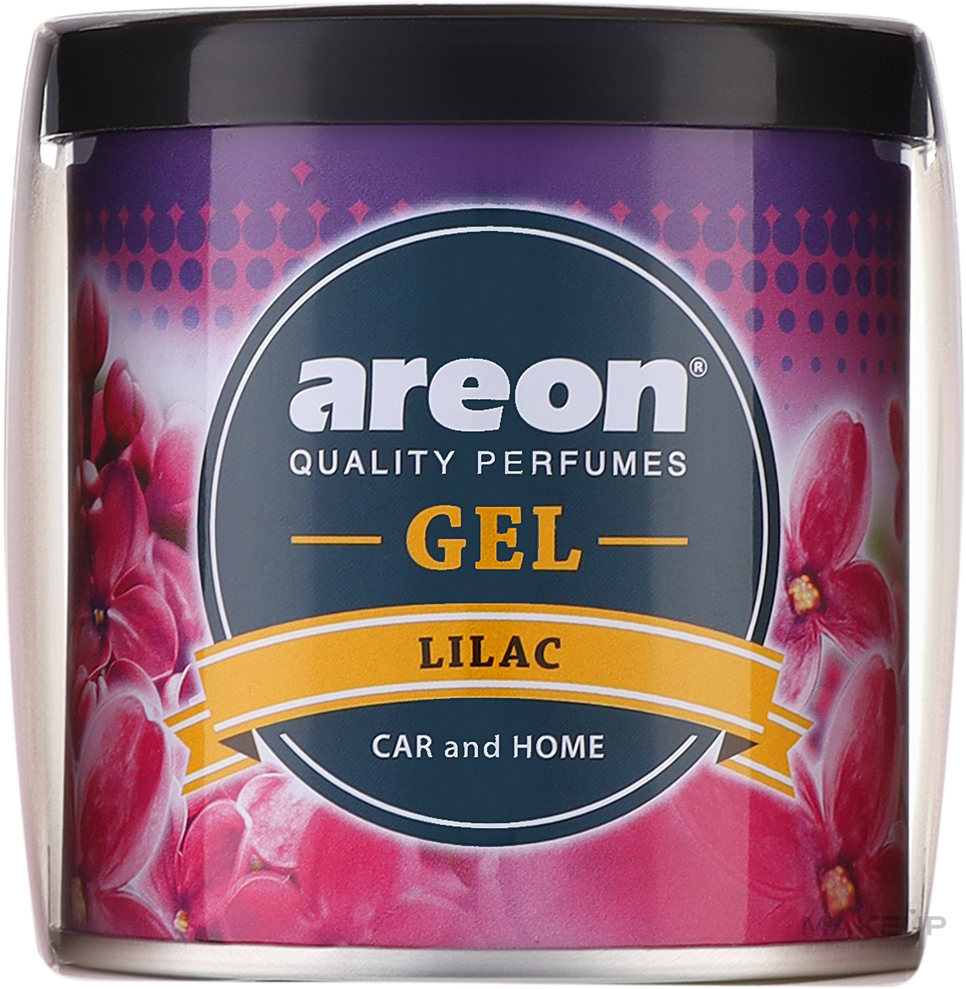 Ароматизований гель для повітря "Бузок" - Areon Areon Gel Can Lilac — фото 80g